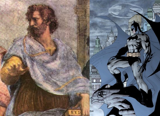 Aristóteles y Batman