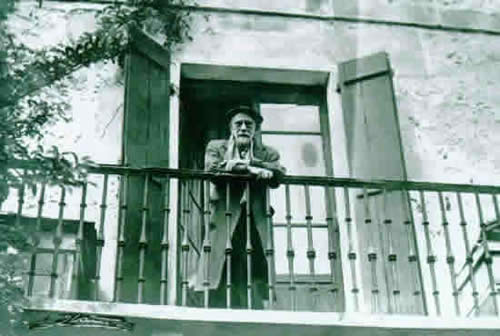 Pío Baroja balcón
