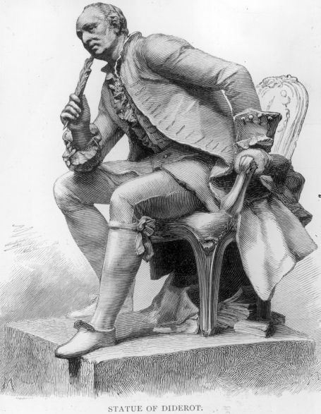 Statue Of Diderot