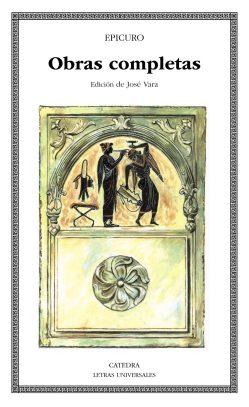 Epicuro Obras completas Cátedra