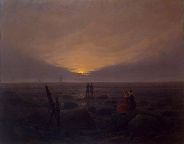 Caspar_David_Friedrich luna mar