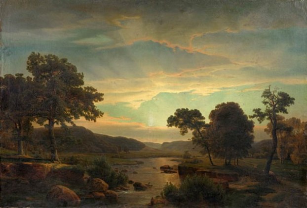 Romantic landscape