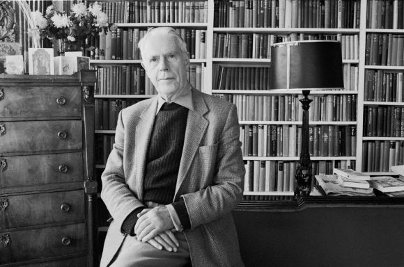Anthony Powell, at his home, The  Chantry, near Frome in Somerset, Britain - 28 Dec 1983