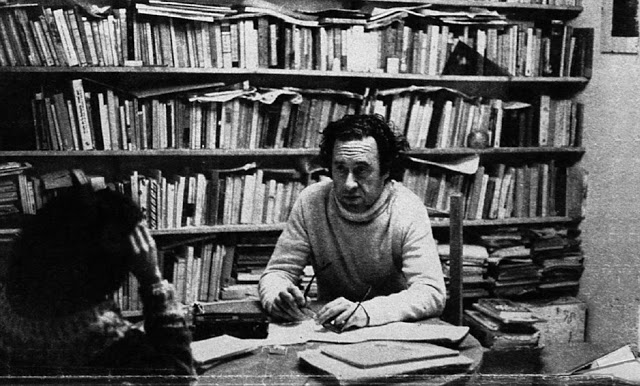 Lihn biblioteca libros escritor chileno Enrique Lihn.jpg